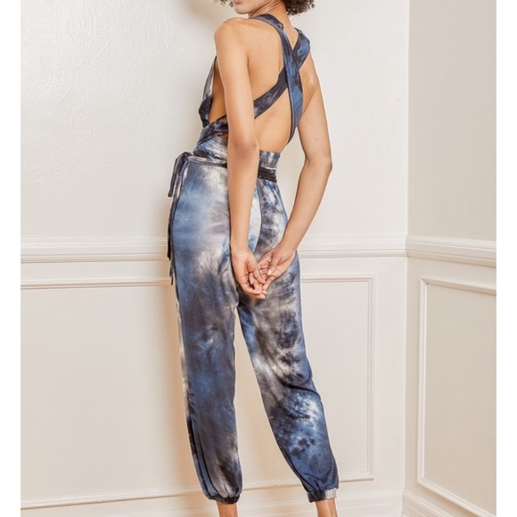 Lulus All About The Vibe Halter Jumpsuit - Picture 3 of 4